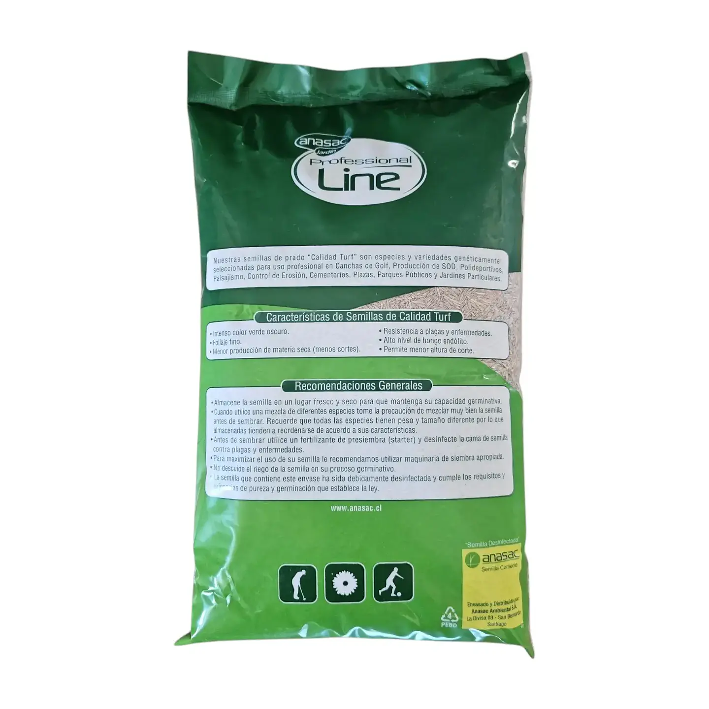 Semillas Pasto Strong Grass 1 Kg | Alto Tráfico Anasac 5