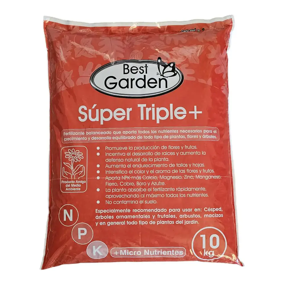 Super Triple+ Npk 10kg Fertilizante 1
