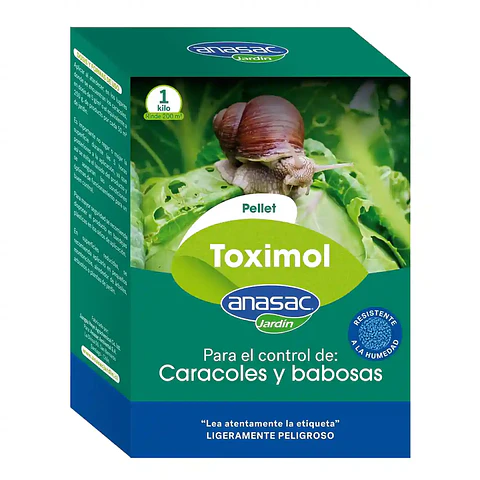 Toximol Pellet 1 Kg Anasac | Control de Caracoles y Babosas
