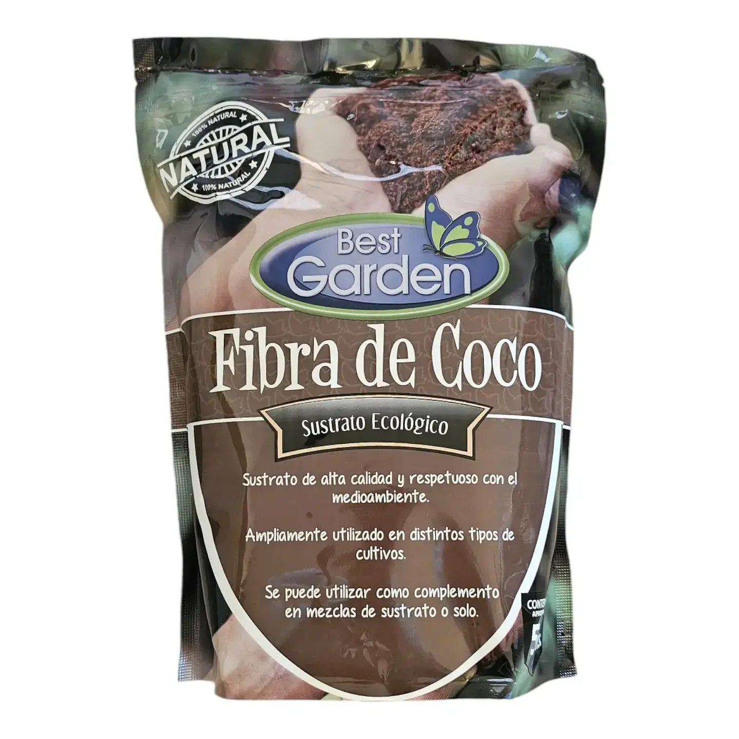 Fibra de Coco 5lts, Sustrato Ecológico 1