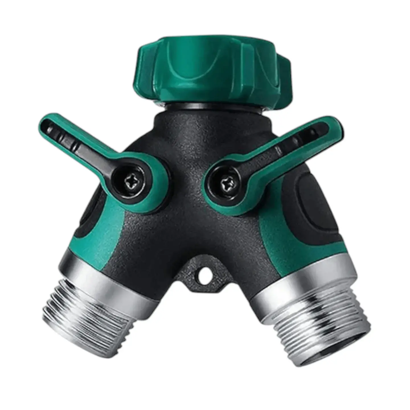 Divisor de Manguera Metal 2 Vías 1