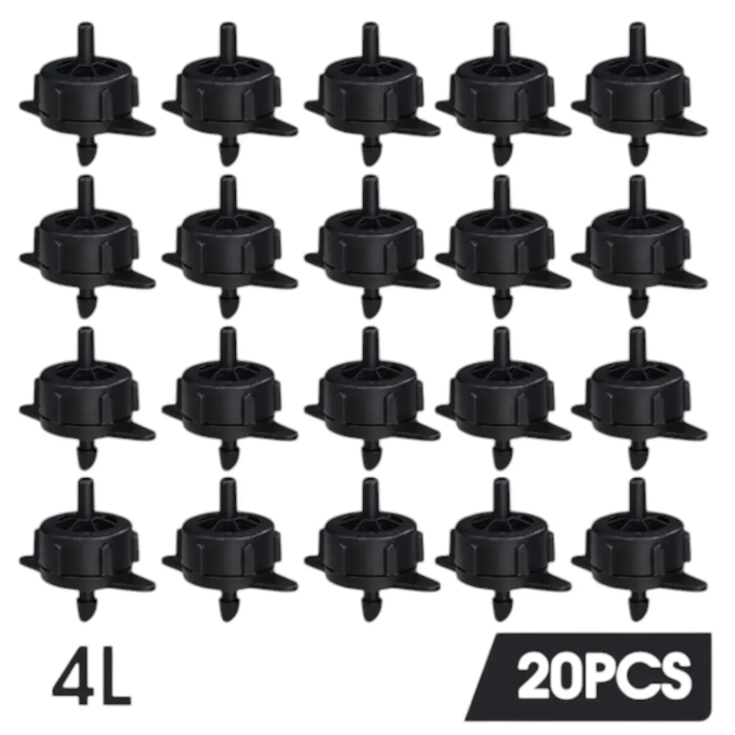 Pack 20 Goteros Autocompensado 4 L Hora 1