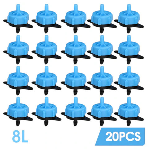 Pack 20 Goteros Autocompensado 8 L Hora