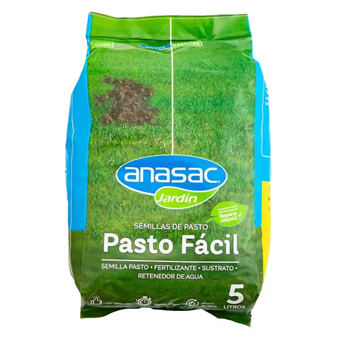 Pasto Fácil 5L | Reparador de Césped con Semillas