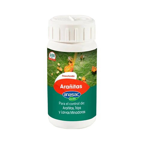 Arañitas Acaricida 100 cc Anasac | Arañita Roja y Trips