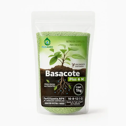 Basacote Plus 6M 1 kg | Fertilizante Liberación Controlada