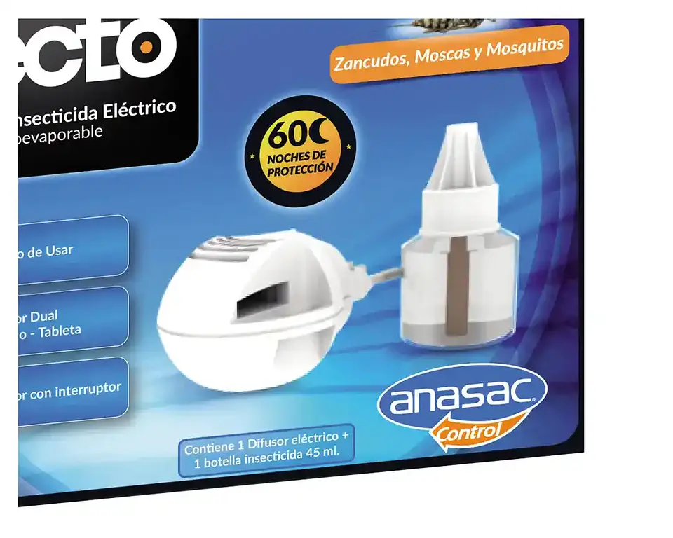 Difusor para Mosquitos y Zancudos | Zecto Anasac 3