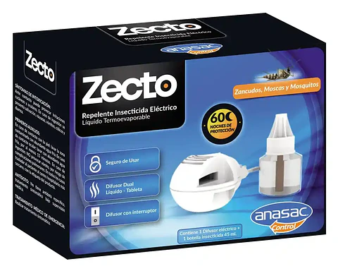 Difusor para Mosquitos y Zancudos | Zecto Anasac