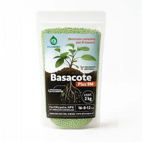 Basacote Plus 9M 2 kg | Fertilizante Liberación Controlada