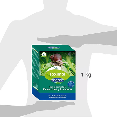 Toximol Pellet 1 Kg Anasac | Control de Caracoles y Babosas