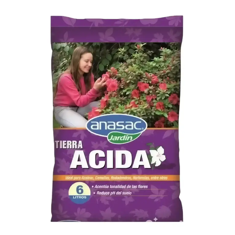 Tierra Ácida 6L | Sustrato para azaleas y hortensias 1