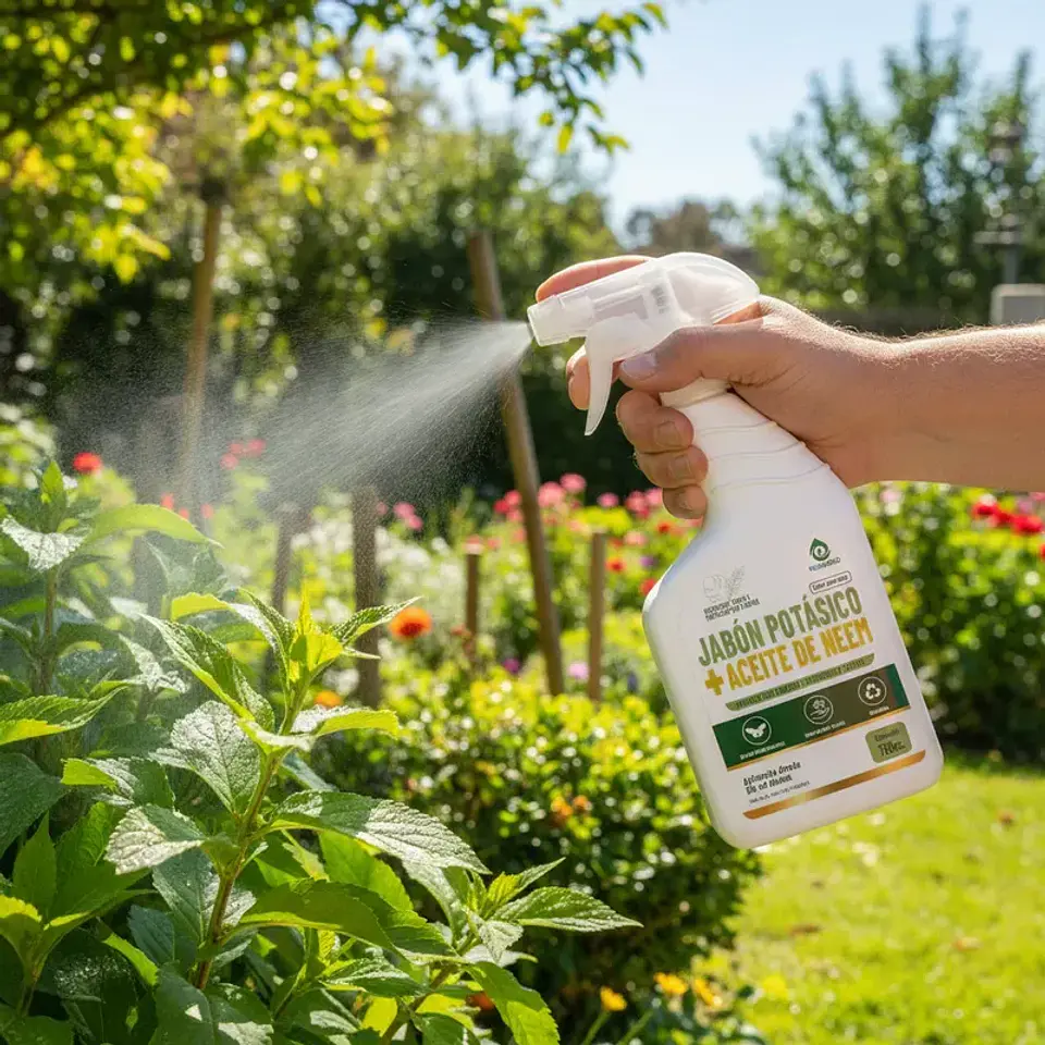 Jabón Potásico con Aceite de Neem 750 cc Plusagro 5