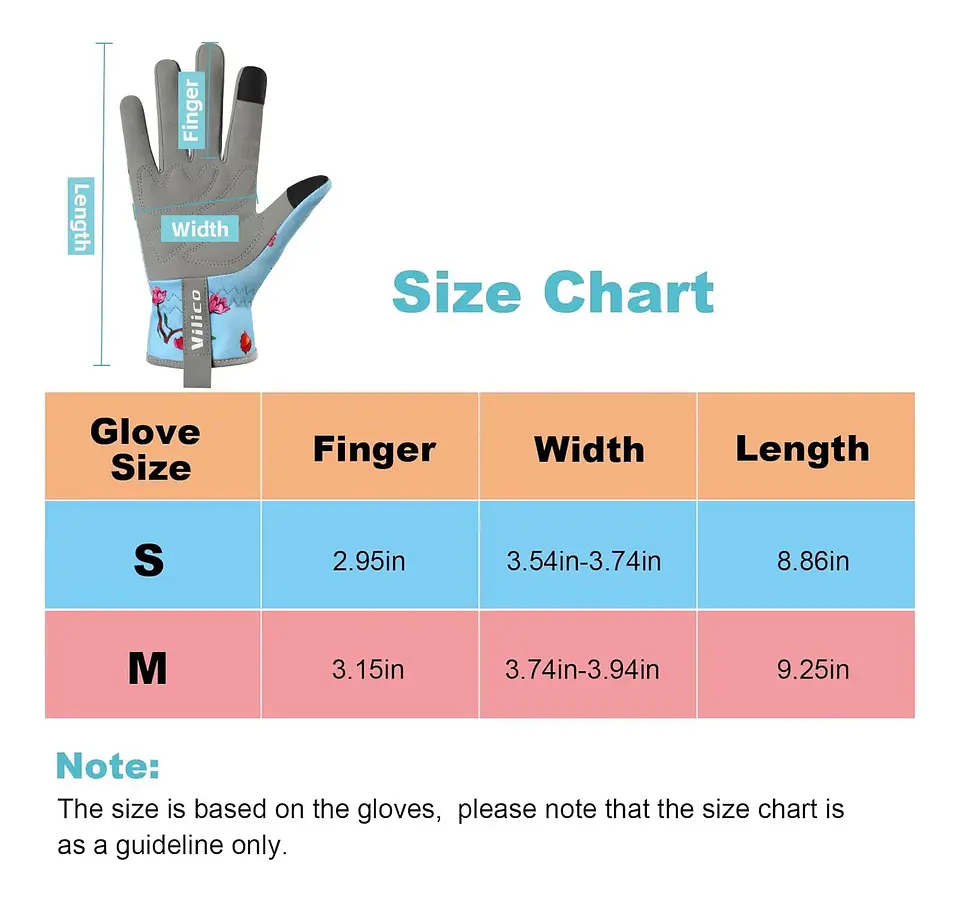 Guantes de Jardinería Mujeres 8