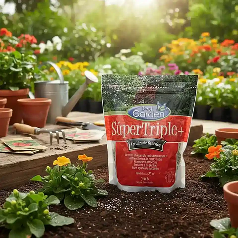 Super Triple+ Npk 1 Kg Fertilizante