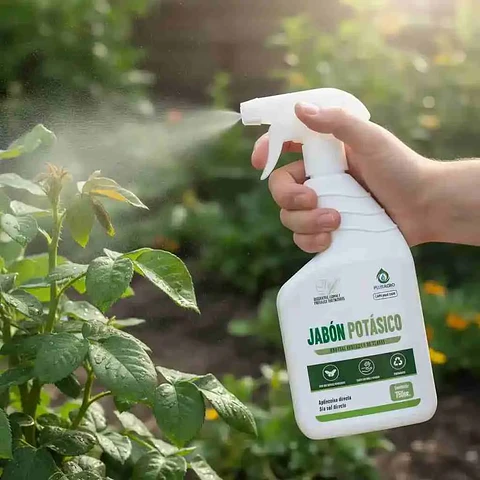 Jabón Potásico 750 ml | Control Ecológico De Plagas