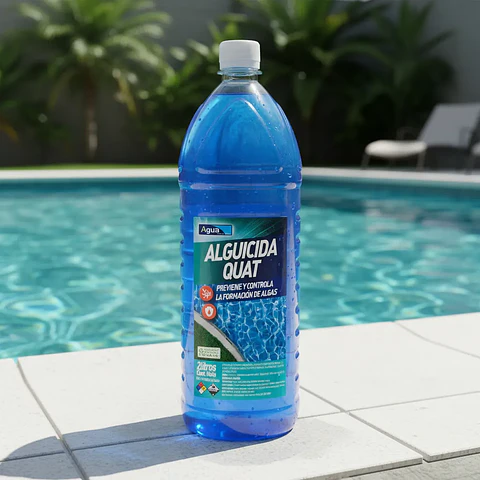 Alguicida Quat Aguacol 2 L | Limpieza Total de Piscinas