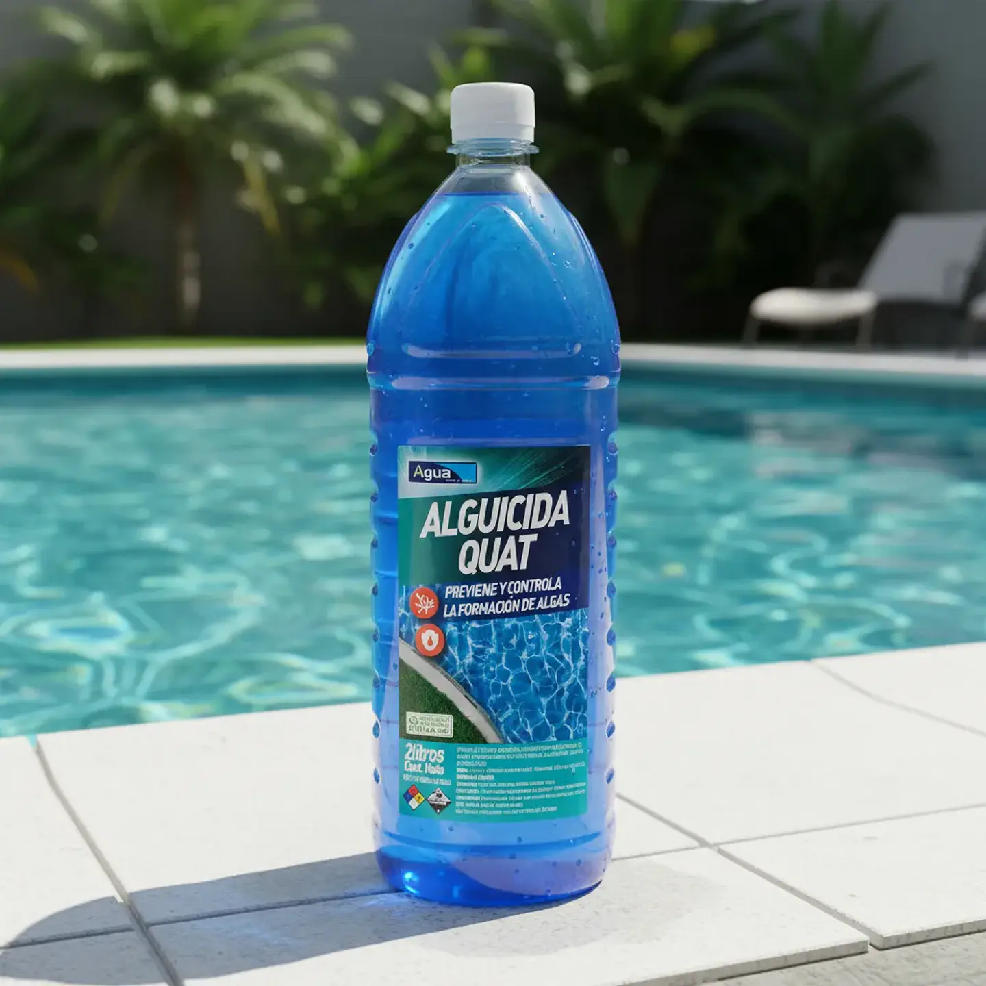 Alguicida Quat Aguacol 2 L | Limpieza Total de Piscinas 1