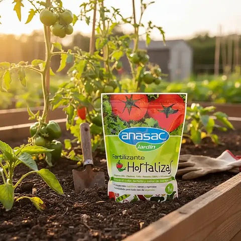 Fertilizante Hortalizas 8-15-22 1 Kg Anasac | Nutrición Completa para Cultivos