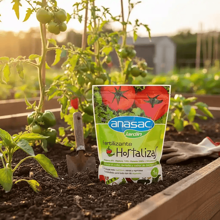 Fertilizante Hortalizas 8-15-22 1 Kg Anasac | Nutrición Completa para Cultivos 2