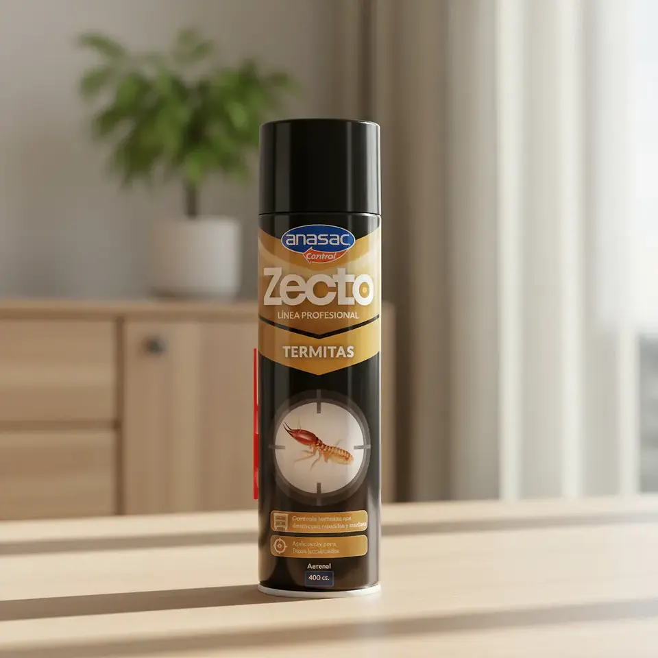 Insecticida para Termitas Anasac Aerosol 400 cc | Con Cánula Inyectora 3