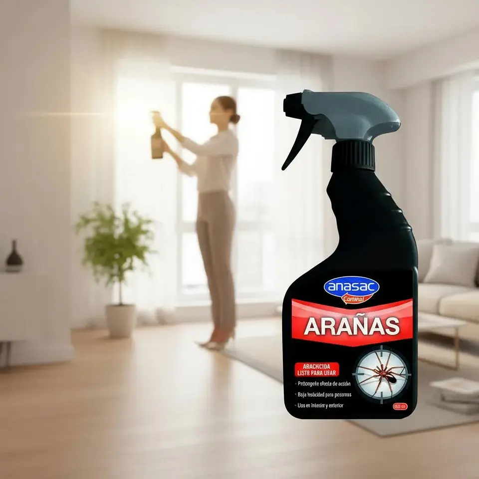 Veneno para Arañas 500 ml | Insecticida Anasac Listo para Usar 2