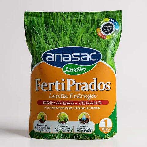 Fertilizante Fertiprados Césped Primavera-verano Anasac 1 Kg
