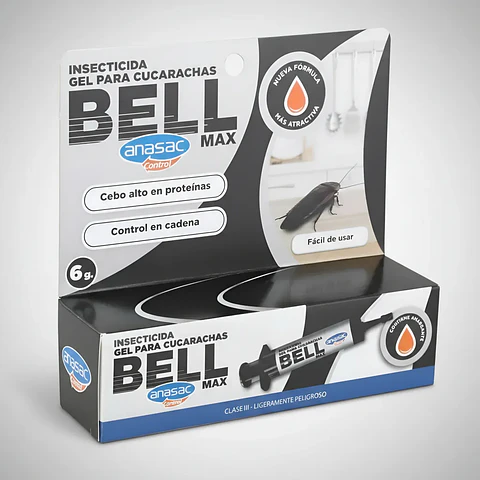 Veneno para Cucarachas en Gel 6 g | Bell Max Anasac