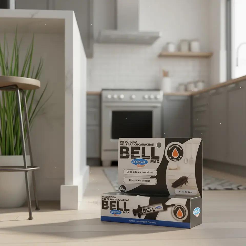 Veneno para Cucarachas en Gel 6 g | Bell Max Anasac 3