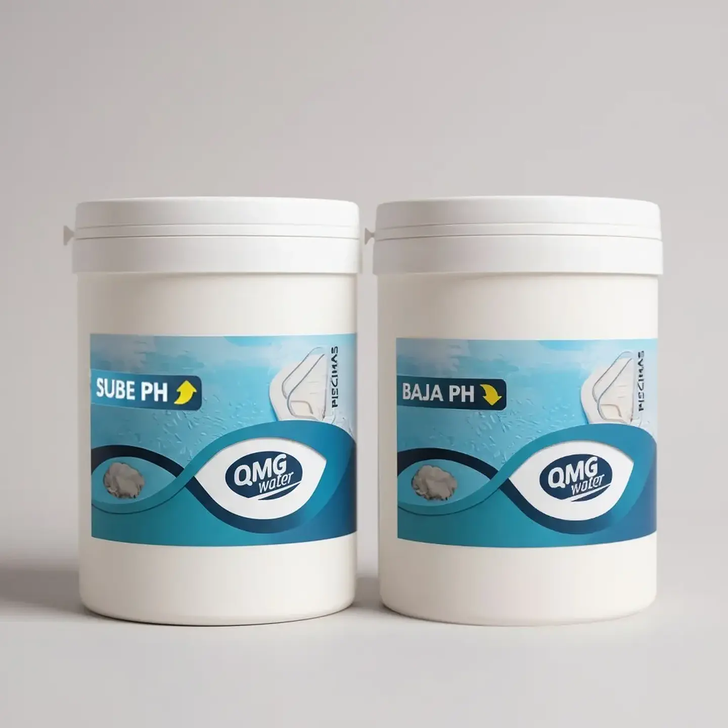 Pack Sube pH + Baja pH 1 Kg Piscina QMG  1