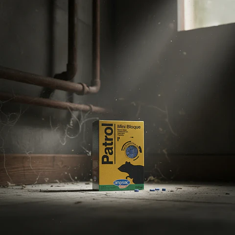 Patrol Mini Bloque 100 g | Rodenticida para Ratones y Ratas