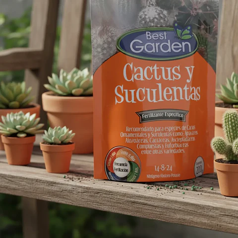 Fertilizante Cactus y Suculentas 200 G