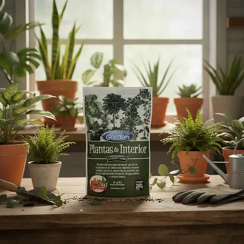 Fertilizante Plantas de Interior. 200 grs