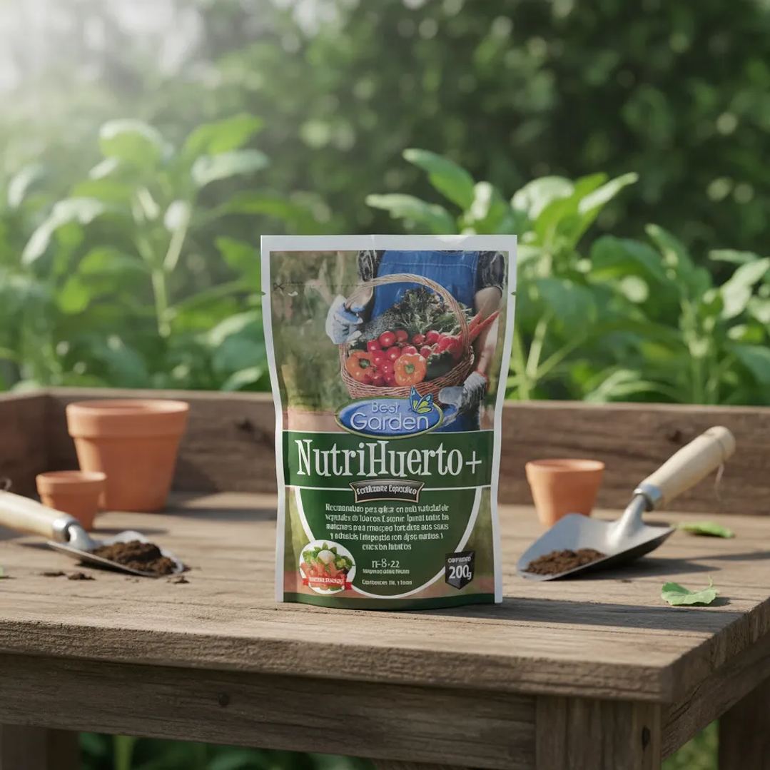 Fertilizante Nutrihuerto+ 200grs. 4