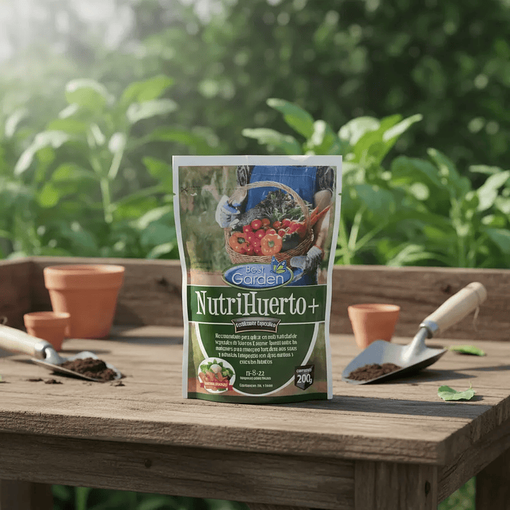 Fertilizante Nutrihuerto+ 200grs. 4