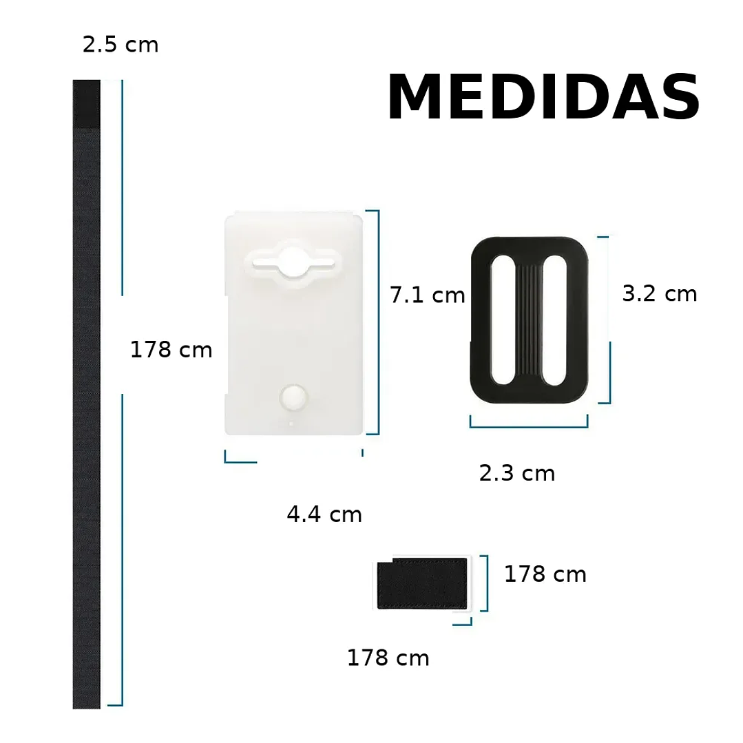Kit 8 Correas Rodillo Cubierta Piscina | Repuesto Universal 5