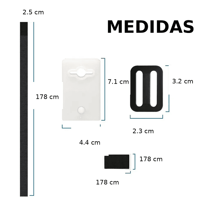 Kit 8 Correas Rodillo Cubierta Piscina | Repuesto Universal 5