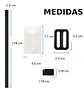 Kit 8 Correas Rodillo Cubierta Piscina | Repuesto Universal - Miniatura 5