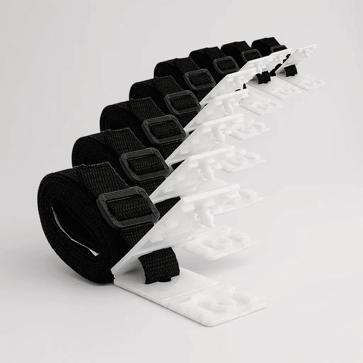 Kit 8 Correas Rodillo Cubierta Piscina | Repuesto Universal 1