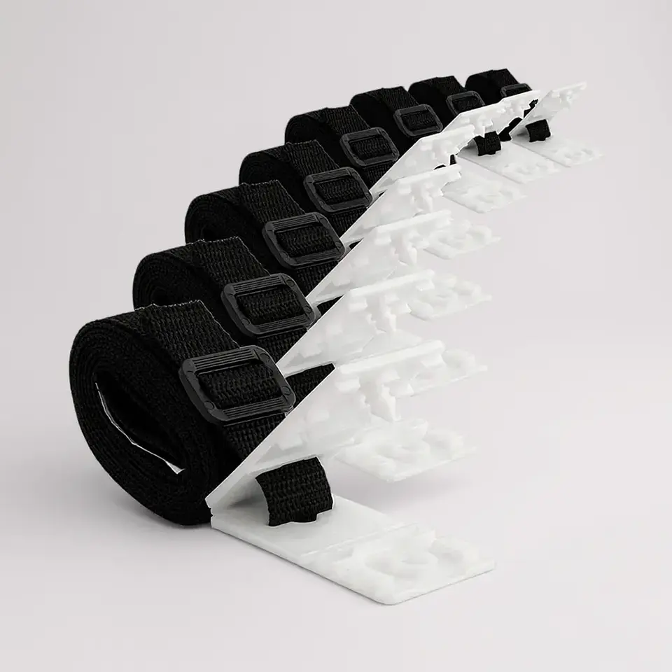 Kit 8 Correas Rodillo Cubierta Piscina | Repuesto Universal 1