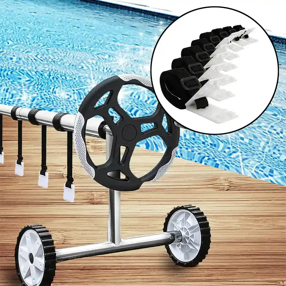 Kit 8 Correas Rodillo Cubierta Piscina | Repuesto Universal 3