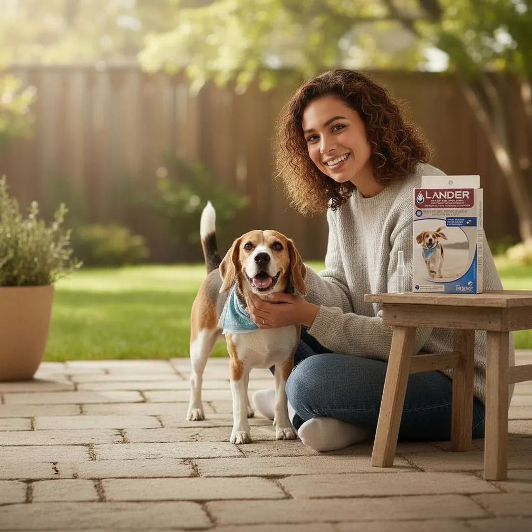 Pipeta Antiparasitaria Perro Mediano 10–25 kg | Lander 3