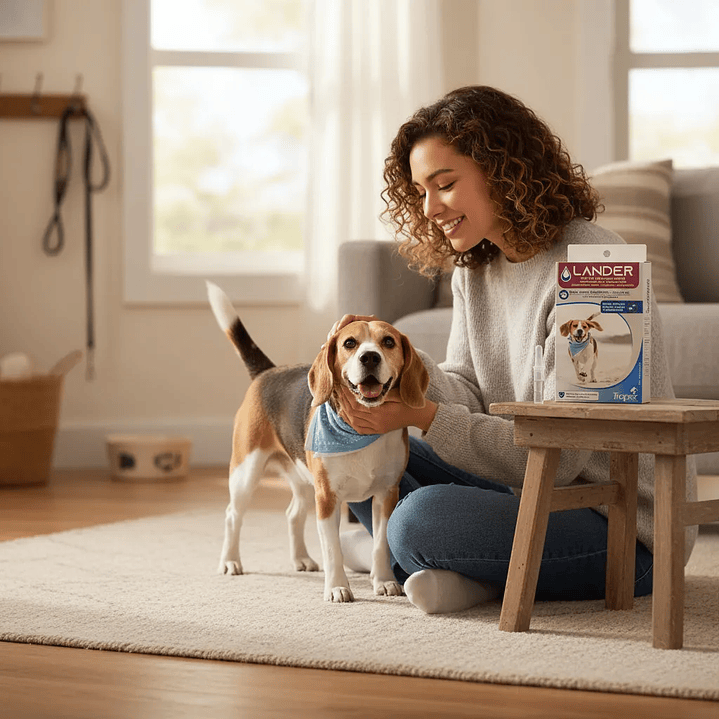 Pipeta Antiparasitaria Perro Mediano 10–25 kg | Lander 4