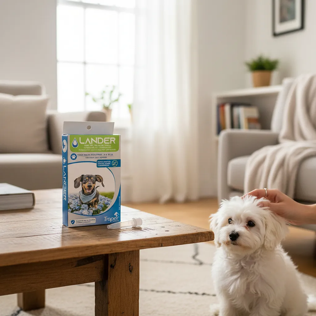 Pipeta Antiparasitaria Perro 4–10 kg Lander 3