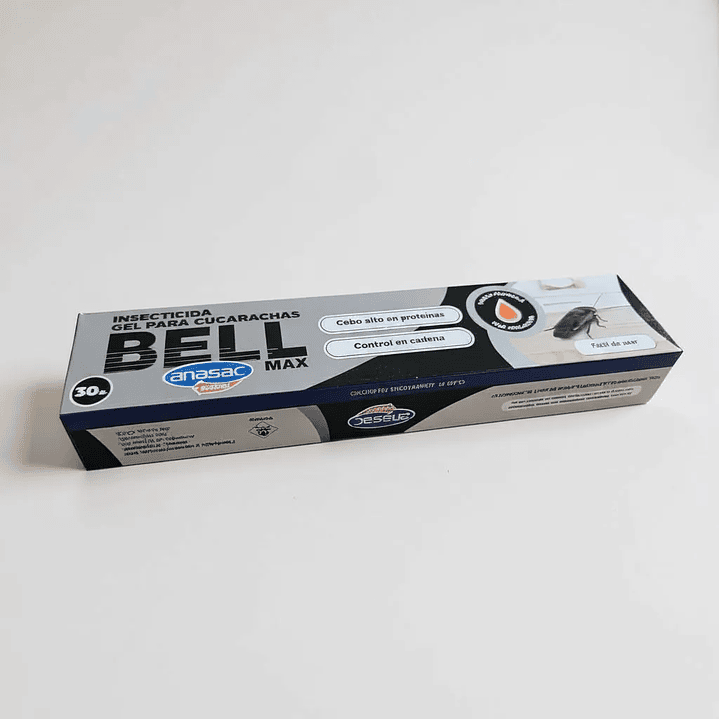 Gel Control Cucarachas Anasac 30 g | Cebo Insecticida Profesional 5