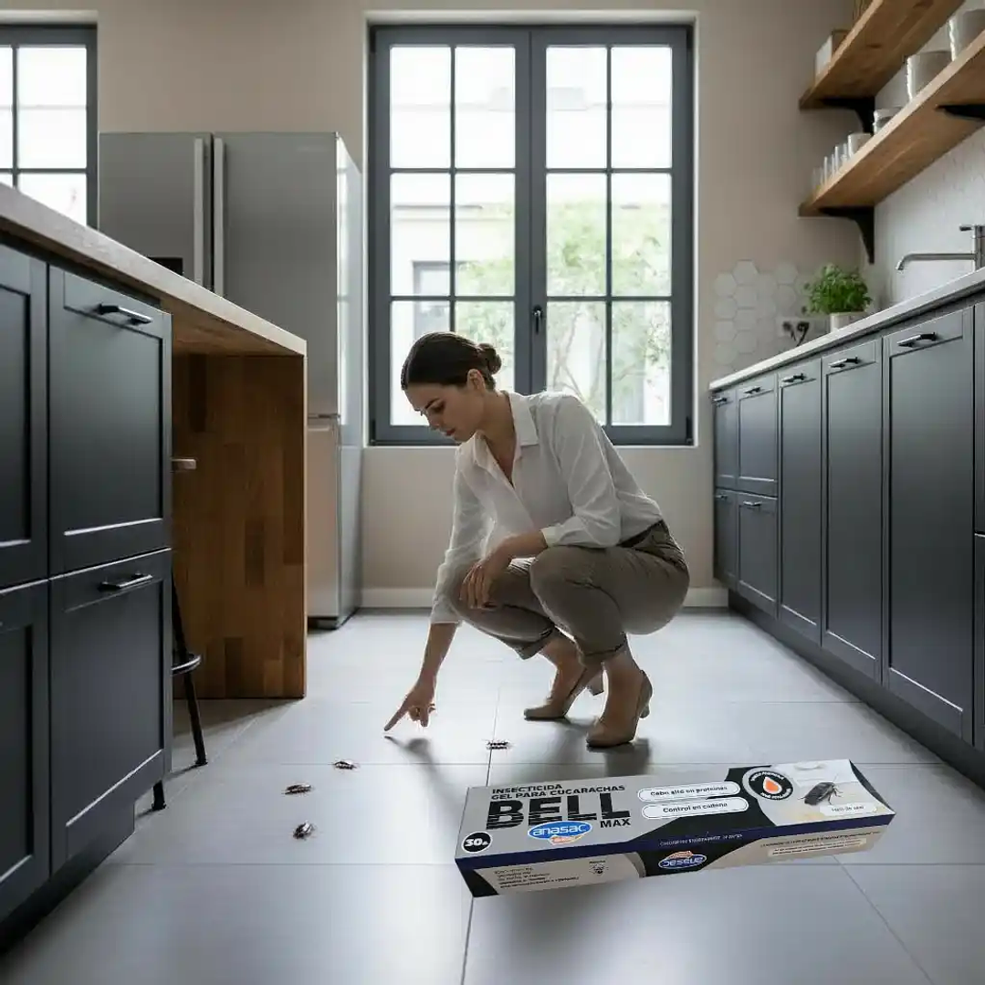 Gel Control Cucarachas Anasac 30 g | Cebo Insecticida Profesional 3