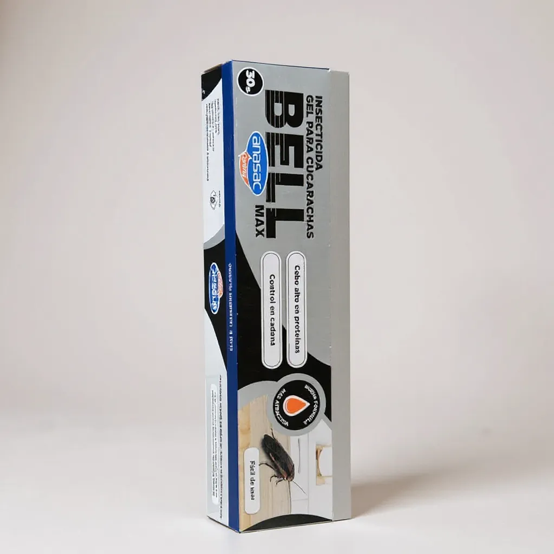 Gel Control Cucarachas Anasac 30 g | Cebo Insecticida Profesional 4