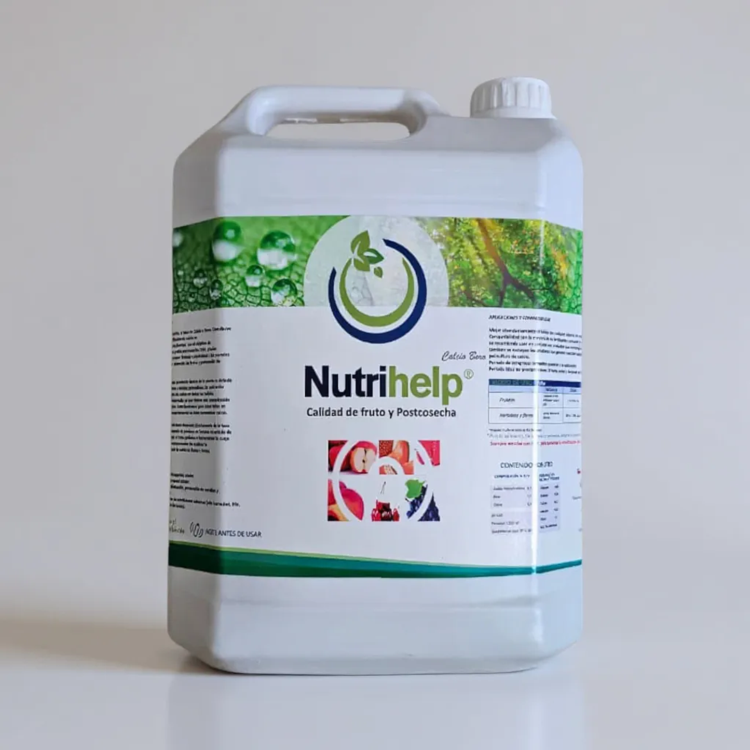 Nutrihelp Calcio Boro 5 L | Corrector Nutricional Foliar Profesional 1
