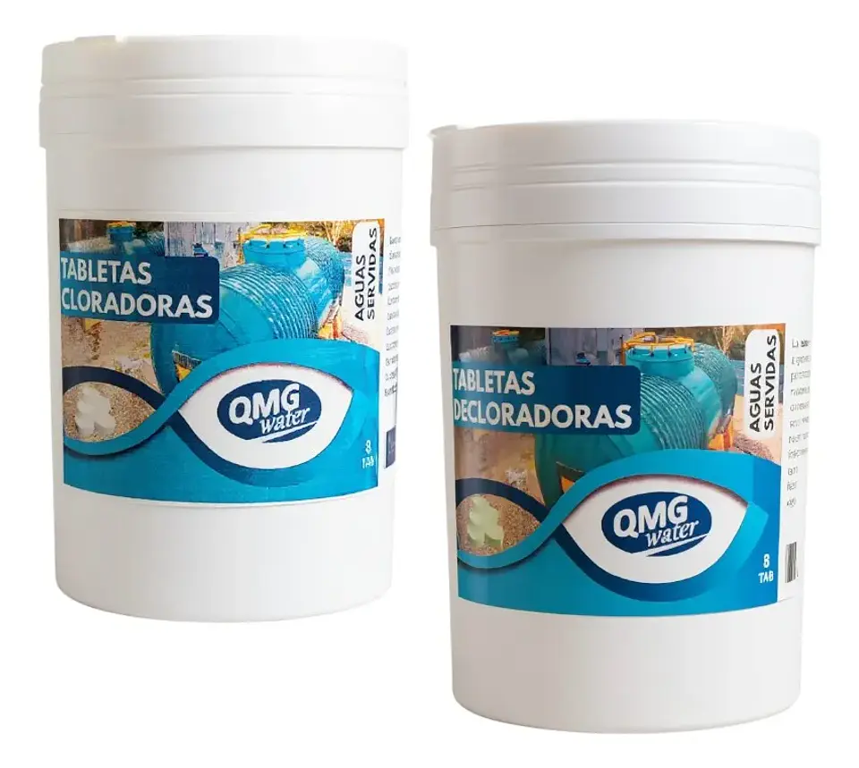 Pack Tabletas Cloradoras + Decloradoras QMG Water | Tratamiento de Aguas 5