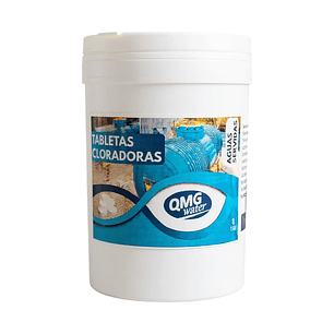 Tabletas Cloradoras QMG Water 8 Unidades | Desinfección de Aguas
