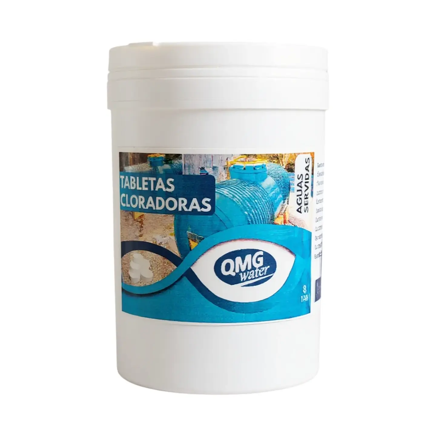 Tabletas Cloradoras QMG Water 8 Unidades | Desinfección de Aguas 1
